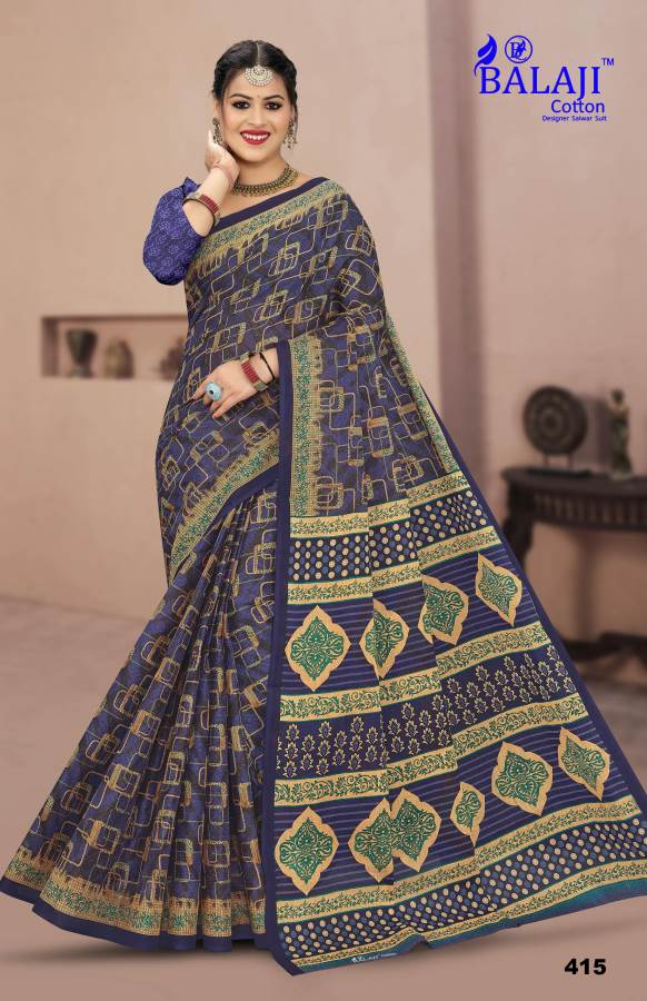 Prime Beauty Queen With B.p Vol-4 By Balaji Khadi Printed Cotton Sarees Wholesale Online